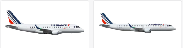 Air France Embraer 170 и Embraer 190 ұшағы